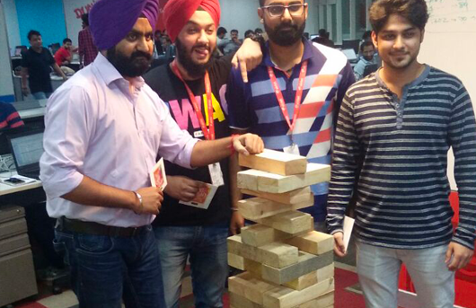  Giant Jenga Game in mansrover